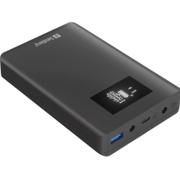 Sandberg Laptop Powerbank på 20 000 mAh med LCD-skjerm